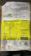 Ecofarm Mineral Katkılı Pelet Organik Gübre 25 Kg