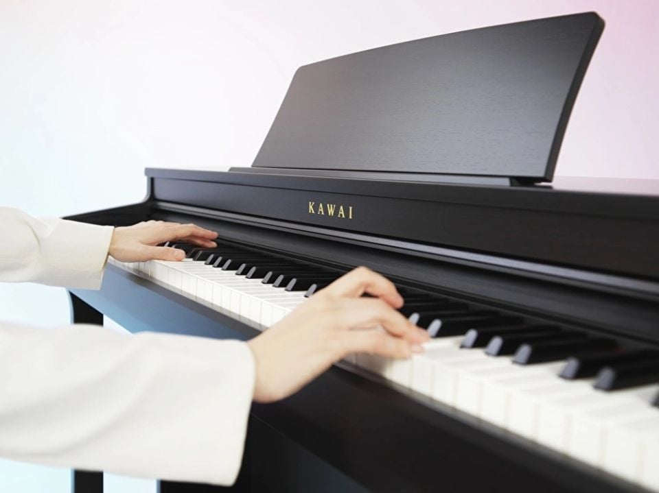 KAWAI CN201B Siyah Dijital Duvar Piyanosu (Tabure & Kulaklık Hediyeli)