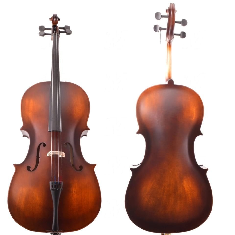 Çello (Viyolonsel) 3/4 Mat El Cilalı