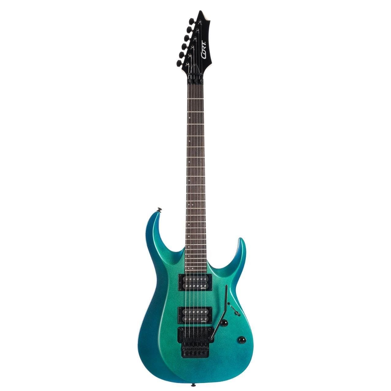 CORT X300 FBL ELEKTRO GİTAR, FLIP BLUE, (H-H)