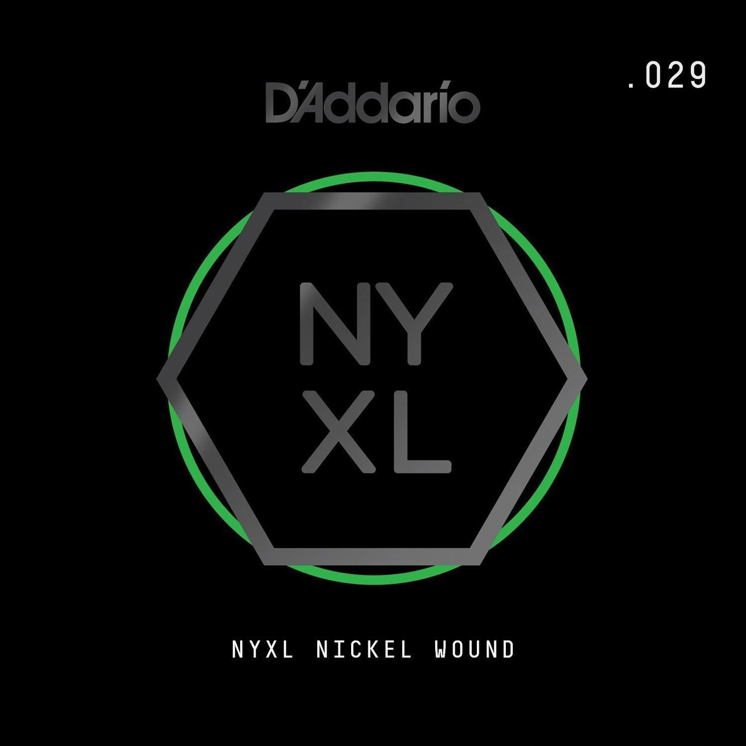 DADDARIO NYNW029 ELEKTRO VE AKUSTİK TEK TEL, NYXL SERİSİ, 0.029