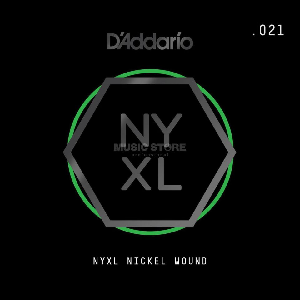 DADDARIO NYNW021 ELEKTRO VE AKUSTİK TEK TEL, NYXL SERİSİ, 0.021