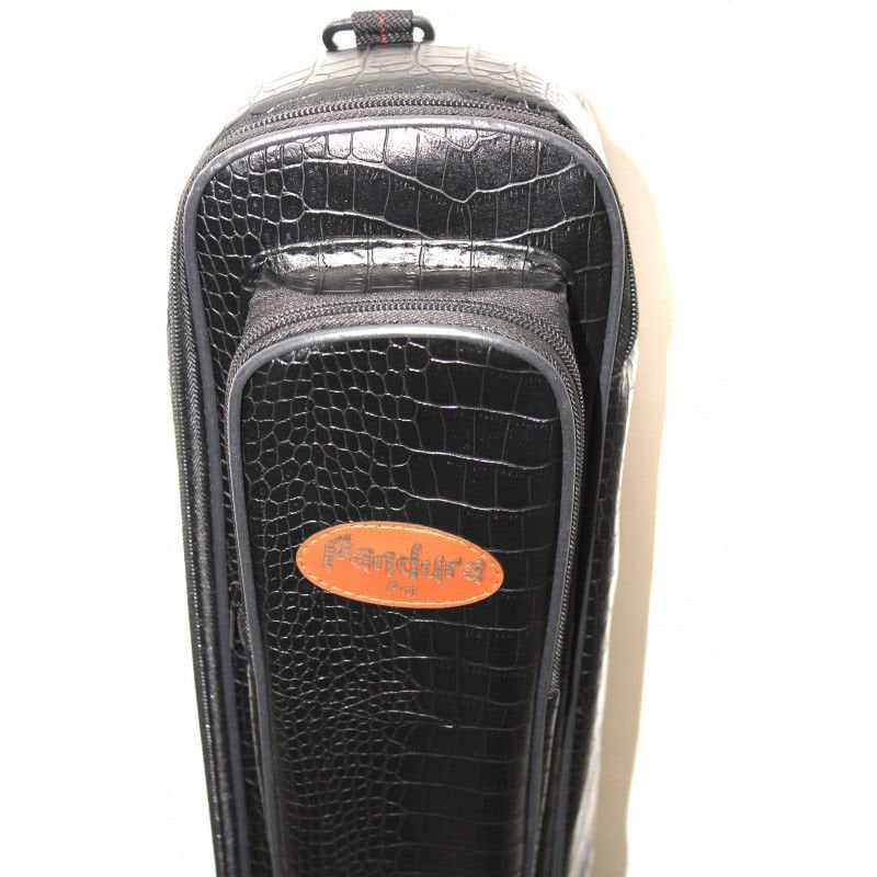 Klasik Gitar Kılıf Profesyonel Siyah Crocco Deri