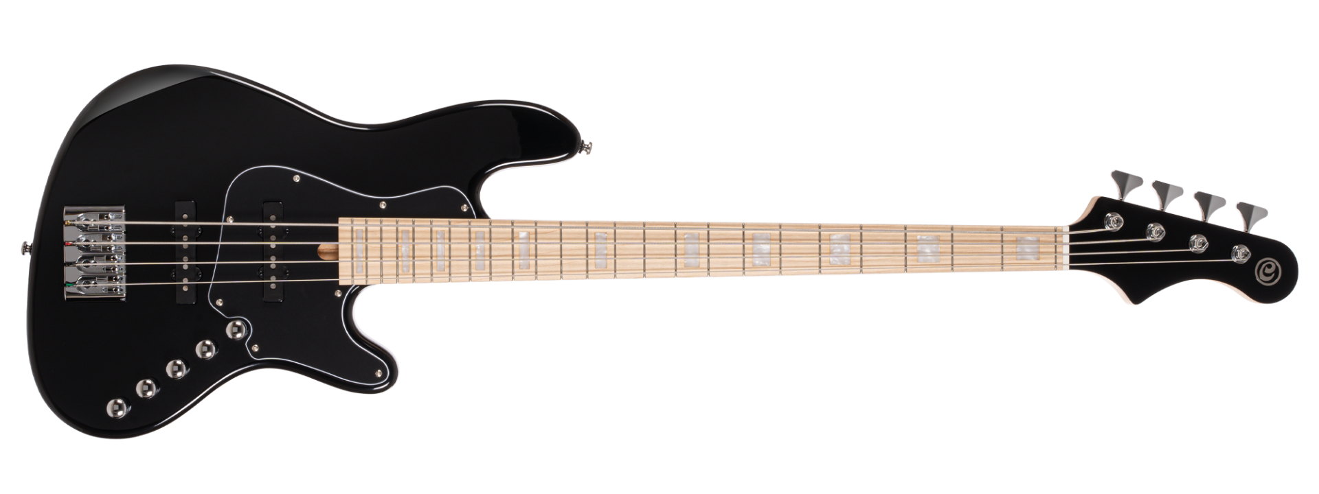 CORT NJS4BK BASS GİTAR, 4 TELLİ, ÇANTALI, SİYAH