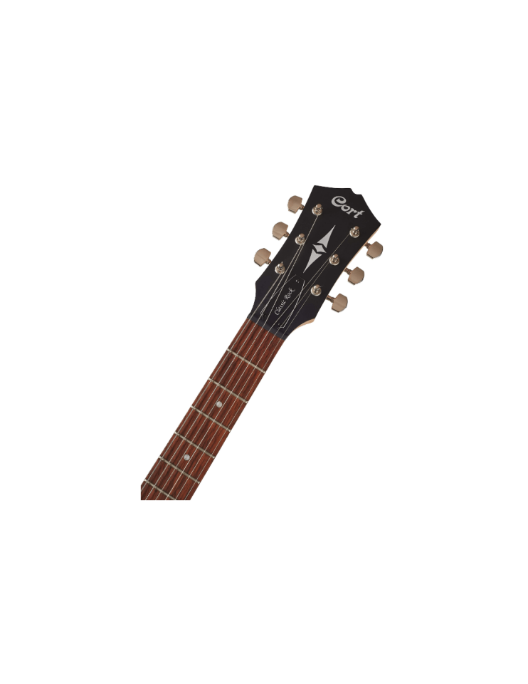 CORT CR50BK ELEKTRO GİTAR, SİYAH, (H-H)