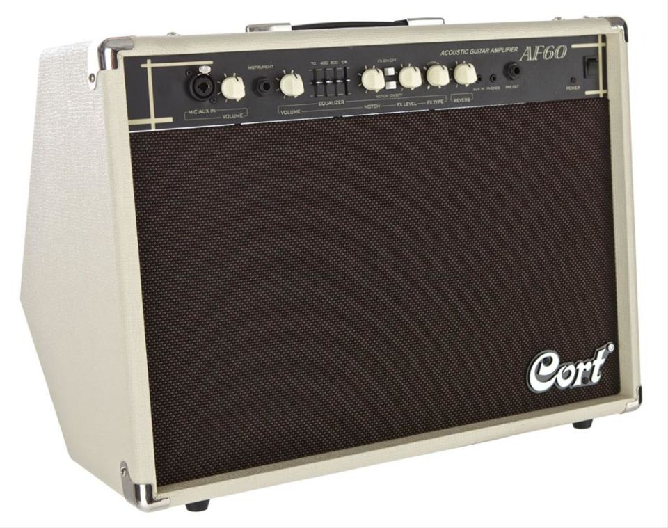CORT AF60 AKUSTİK GİTAR VE SAZ AMFİSİ, 60W