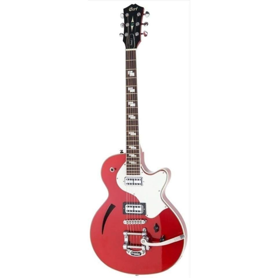 CORT SUNSET-I CAR ELEKTRO GİTAR, ELMA ŞEKERİ KIRMIZISI, (H-H)