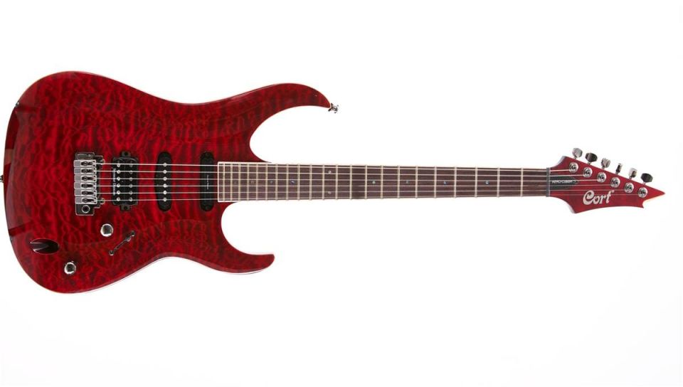 CORT AERO-CUSTOM BC ELEKTRO GİTAR CUSTOM, VİŞNE ÇÜRÜĞÜ, (S-S-H)