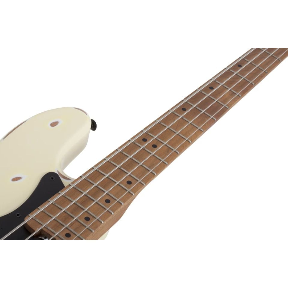 Schecter J-4 Sixx Bas Gitar (Worn Ivory)