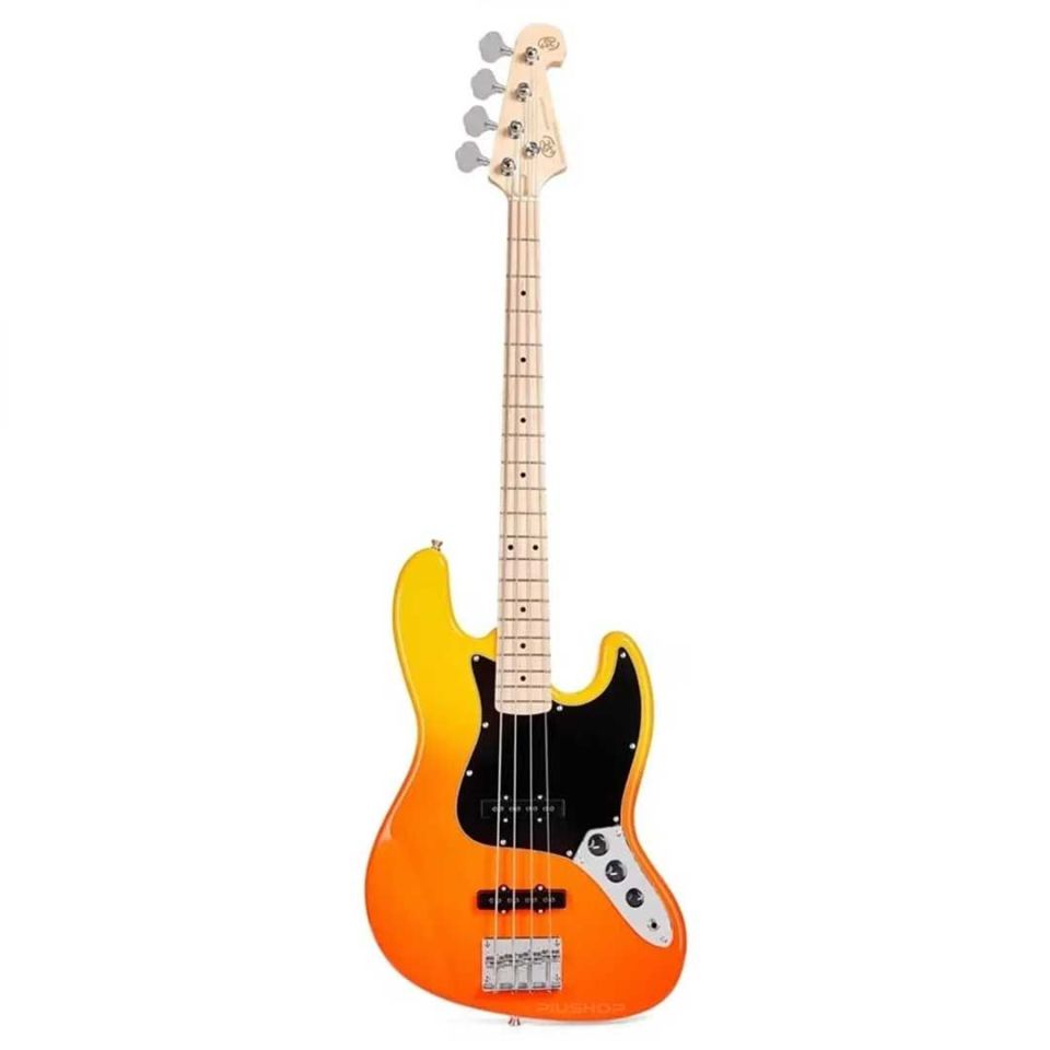 SX SBM1 Bas Gitar (Burning Fire)