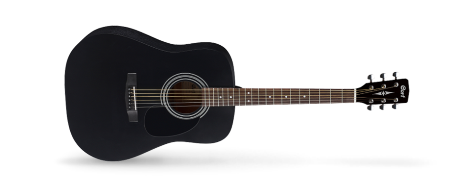 CORT AD810BKS AKUSTİK GİTAR, SİYAH SATIN