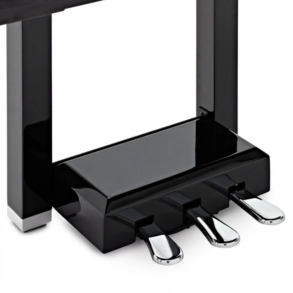 KOZMOS KDGP-20-BK Parlak Siyah Mini Kuyruklu Dijital Piyano (Tabure & Kulaklık Hediyeli)