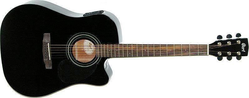 CORT MR700FBKS ELEKTRO AKUSTİK GİTAR, SİYAH SATİN, FISHMAN EQ