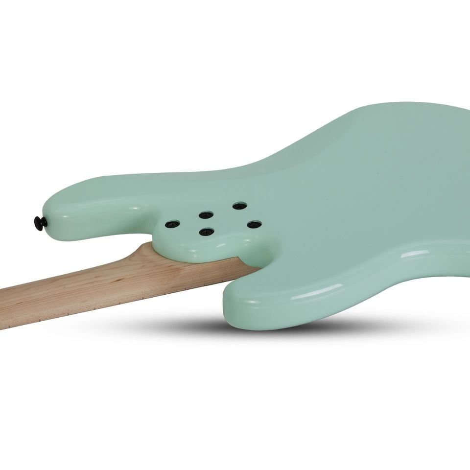 Schecter J-4 Bass Gitar (Sea Foam Green)