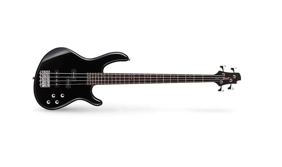 CORT AB4PLUSBK BASS GİTAR, AKTİF 4 TELLİ SİYAH