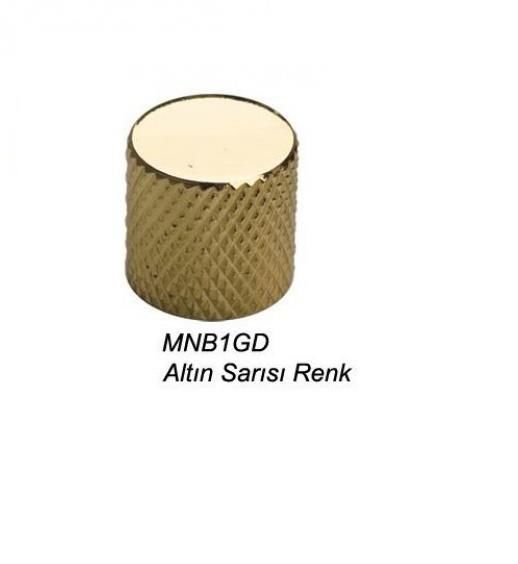 GİTAR POT. DÜĞME BAŞLIĞI (KUBBELİ) METAL, GOLD