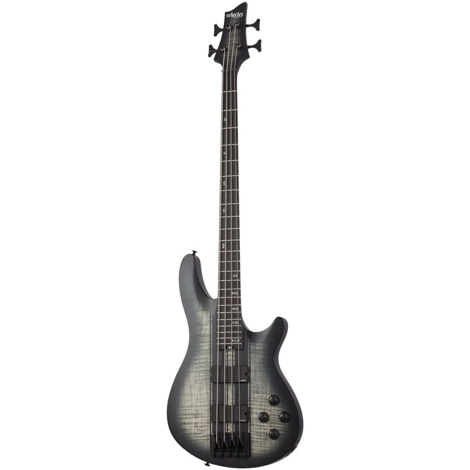 Schecter C-4 GT Bas Gitar (Satin Charcoal Burst)