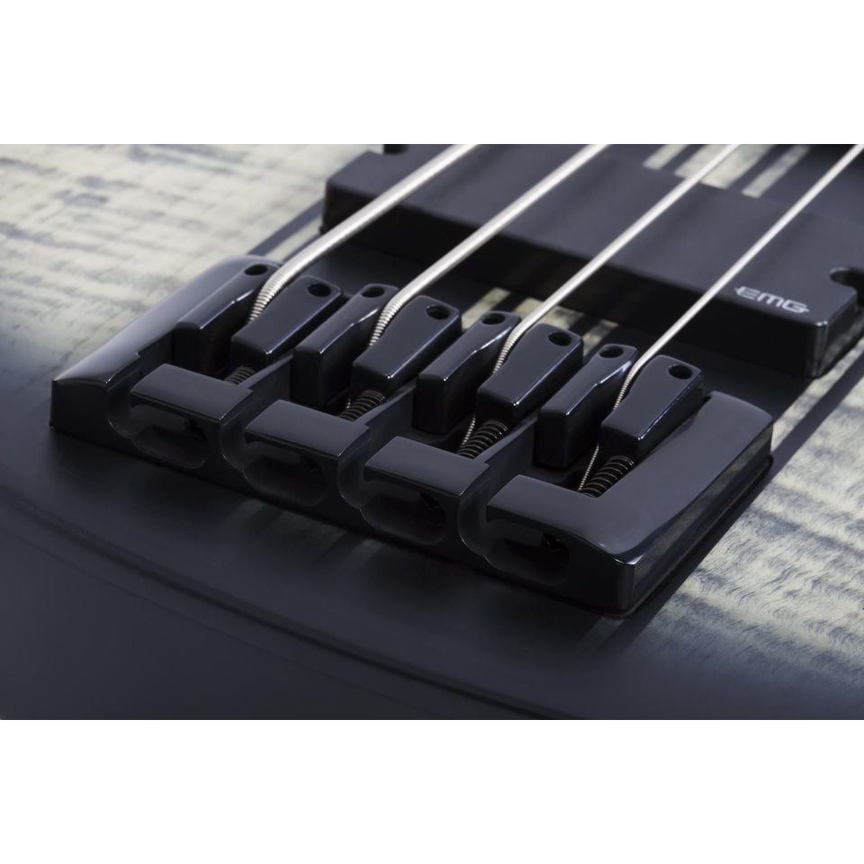 Schecter C-4 GT Bas Gitar (Satin Charcoal Burst)