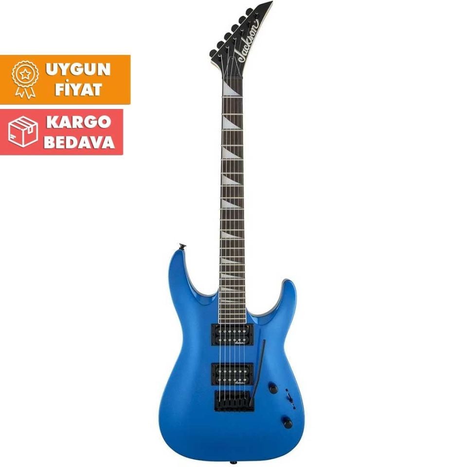 Jackson JS22 DKA Dinky Arch Top 2 Point Tremolo Amaranth Klavye Metallic Blue