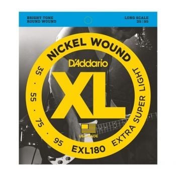Daddario Bas Gitar Tel Seti - EXL180