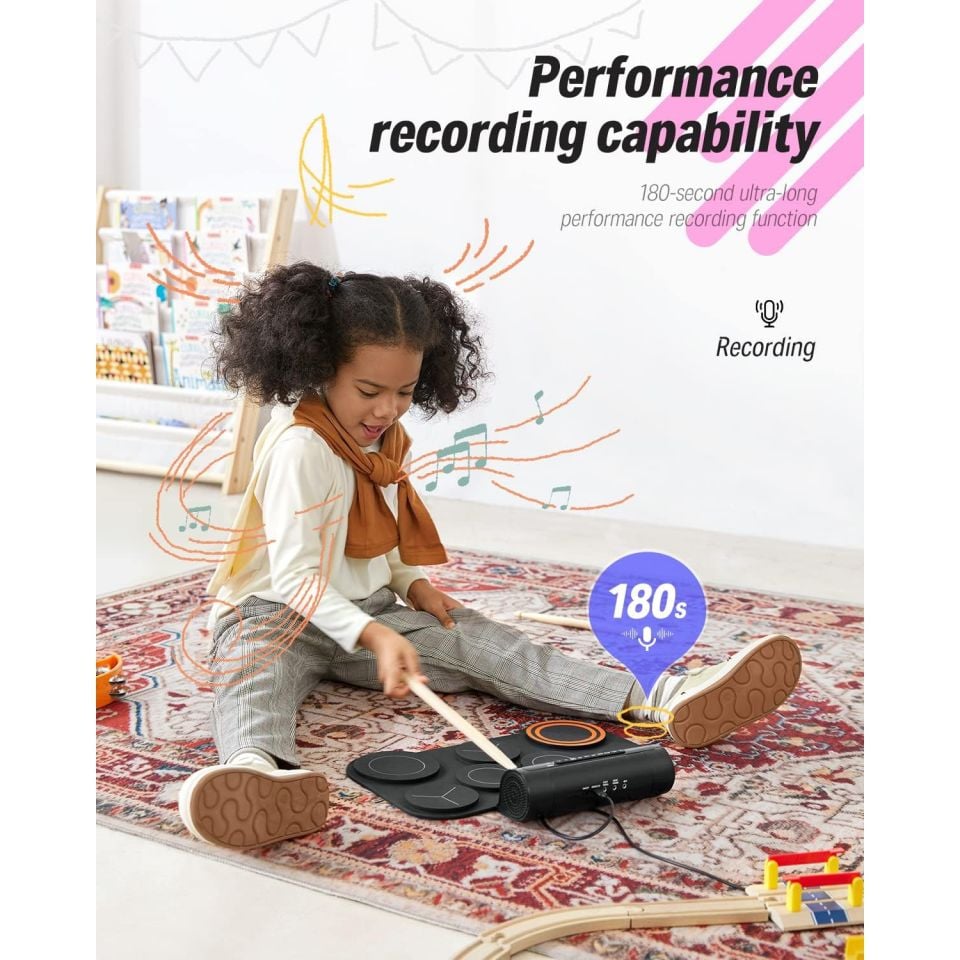 Elektro Davul Donner DED-20 7 Padli