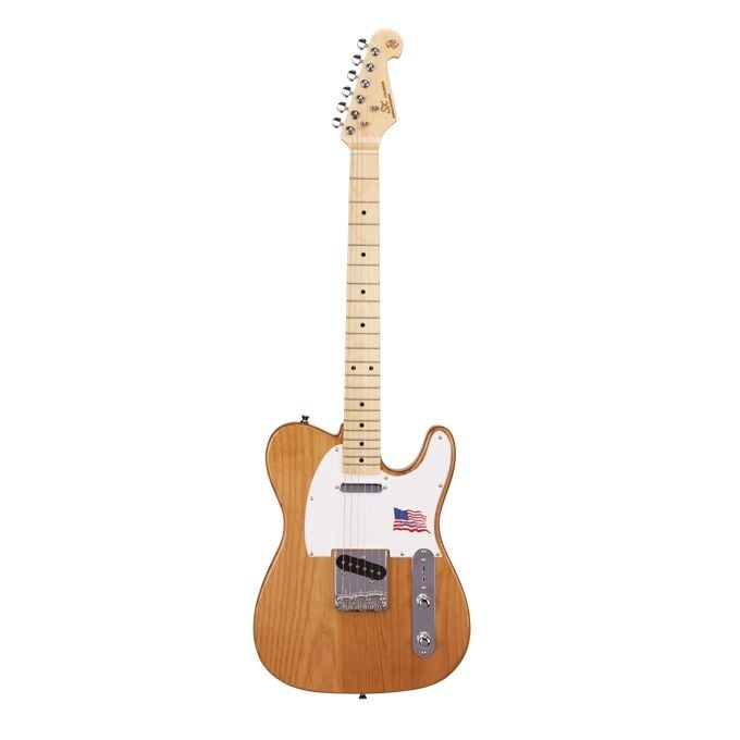SX Telecaster Elektro Gitar (Naturel)