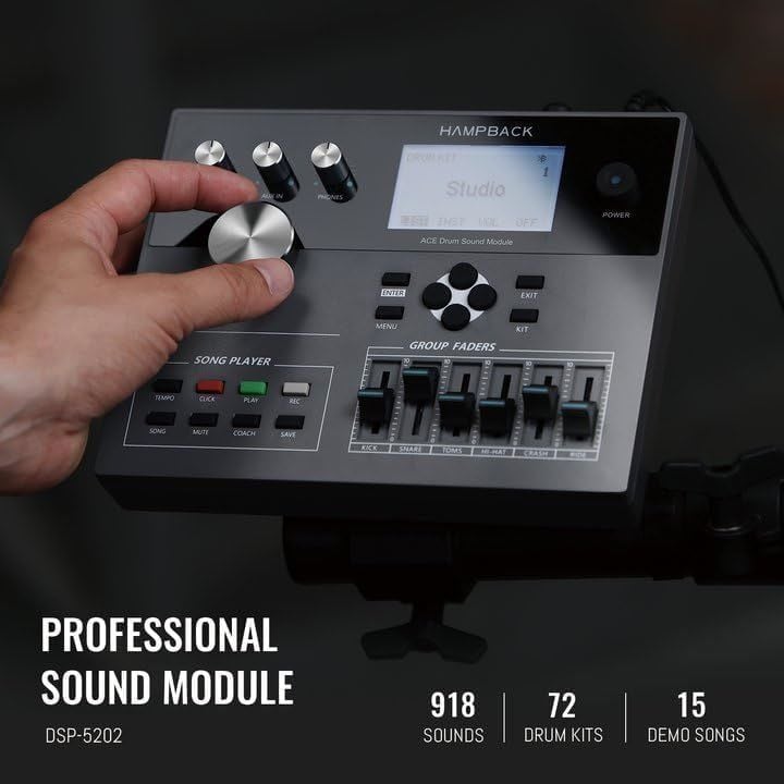Hampback ACE-530 Elektronik Davul Seti