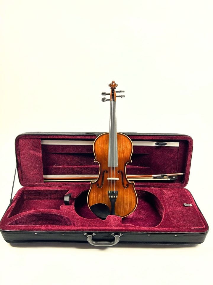 VİVALDİ VL-904 A 4/4 MAT CİLA KEMAN SET (Yastık Hediyeli)