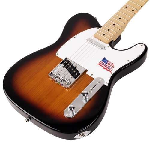 SX Telecaster Elektro Gitar (3-Tone Sunburst)