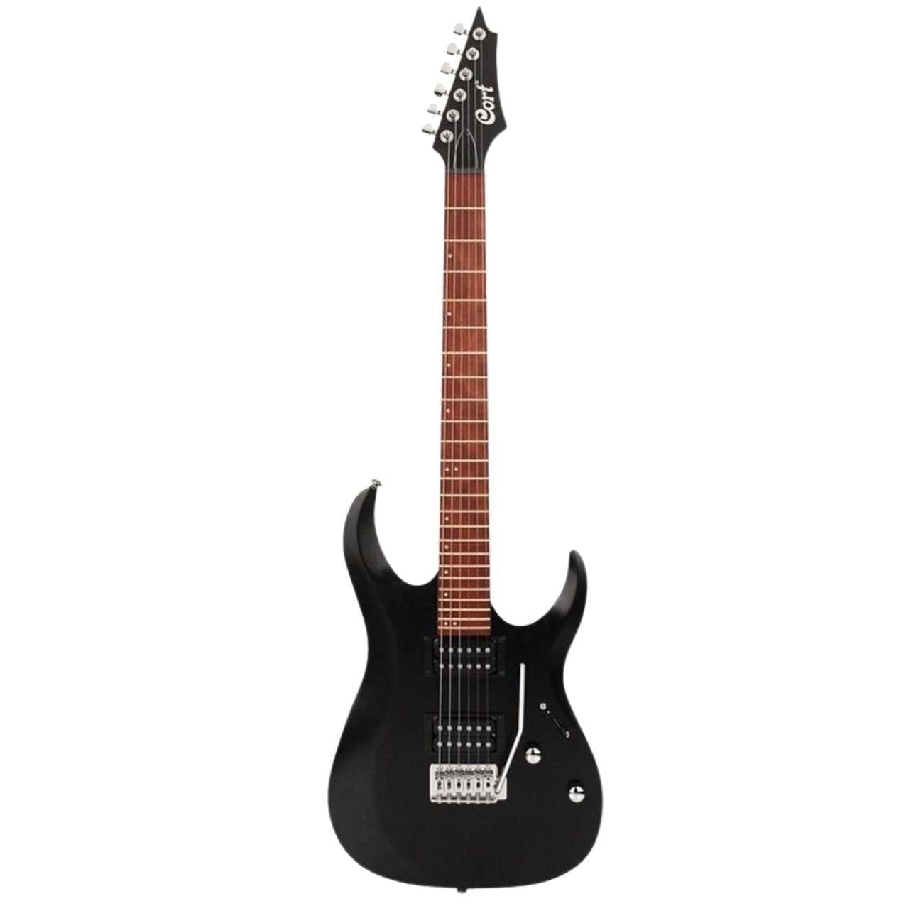 CORT X100 OPBK ELEKTRO GİTAR, OPEN PORE BLACK, (H-H)
