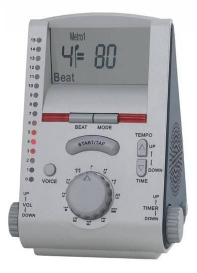 CHERUB WSM260G PİYANO İÇİN DİJİTAL METRONOM, GRİ