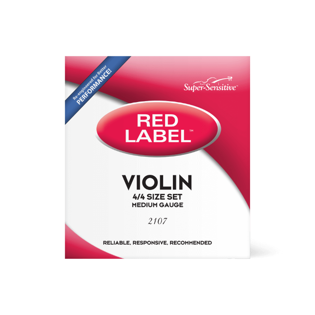 DADDARIO 2107 KEMAN TEL SETİ, RED LABEL, 4/4, MEDIUM
