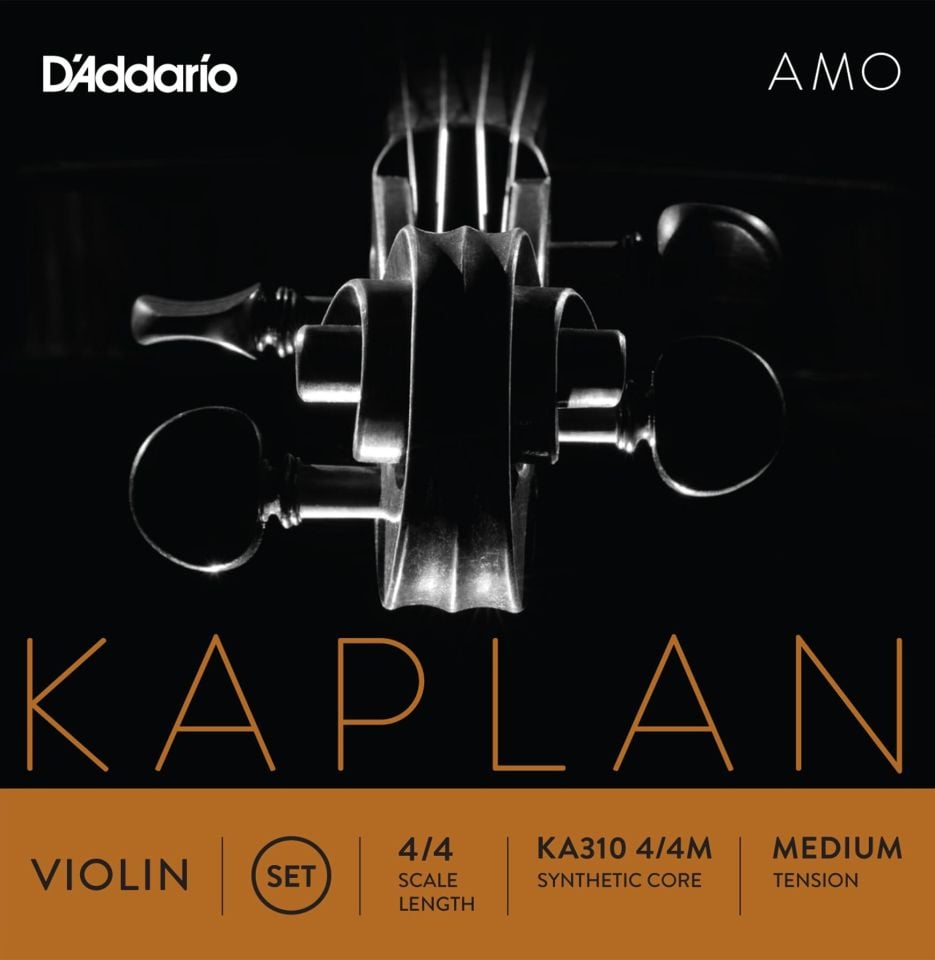 DADDARIO KA310 4/4M KEMAN TEL SETİ, KAPLAN AMO, MEDIUM