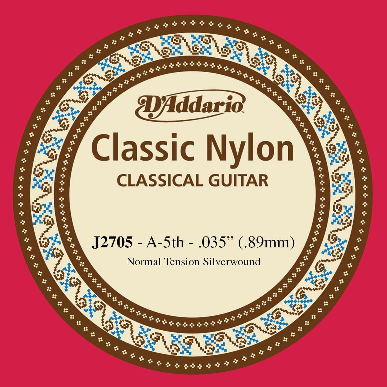 DADDARIO J2705 KLASİK TEK TEL, NAYLON, A-(LA), NORMAL
