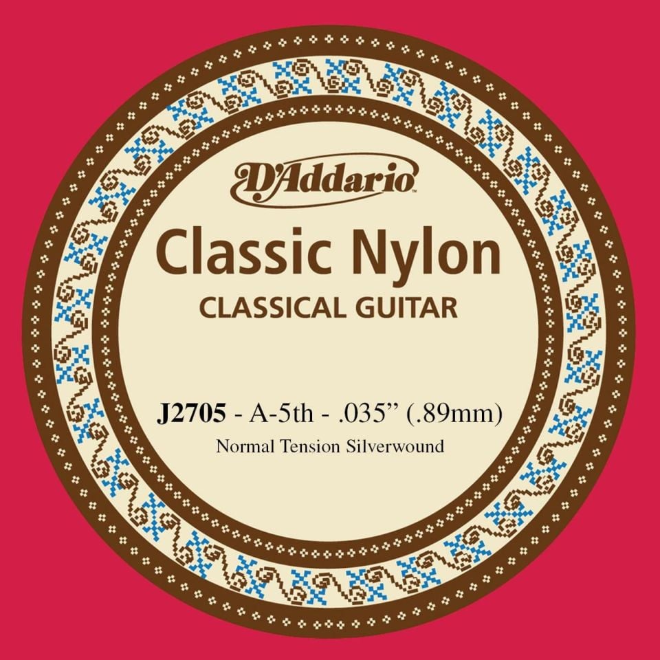 DADDARIO J2705 KLASİK TEK TEL, NAYLON, A-(LA), NORMAL