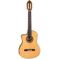 VALENCIA VC304CEL ELEKTRO KLASİK GİTAR SOLAK, CUTAWAY, 4/4, NATUREL