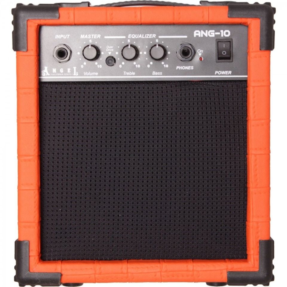 Angel Elektro Gitar Amfisi Turuncu 10 Watt