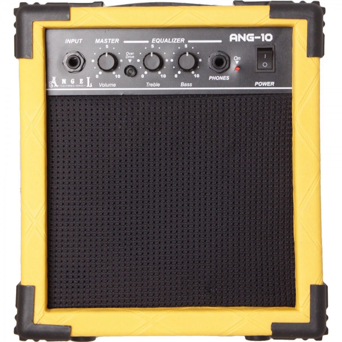 Angel Elektro Gitar Amfisi Sarı 10 Watt