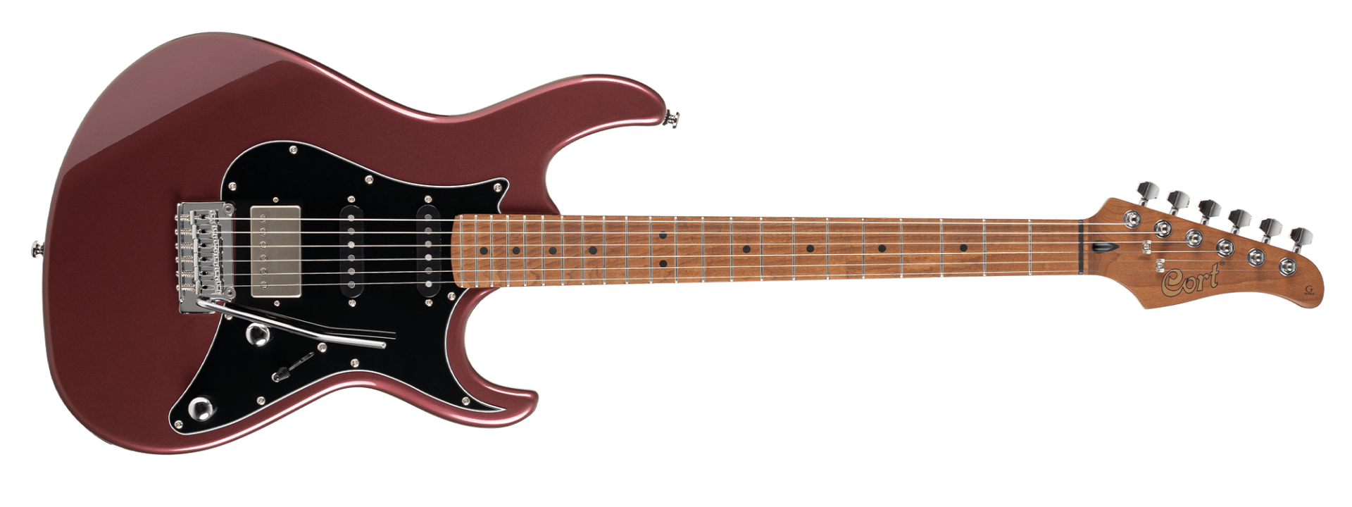 CORT G250SEVVB ELEKTRO GİTAR, BORDO, (S-S-H)