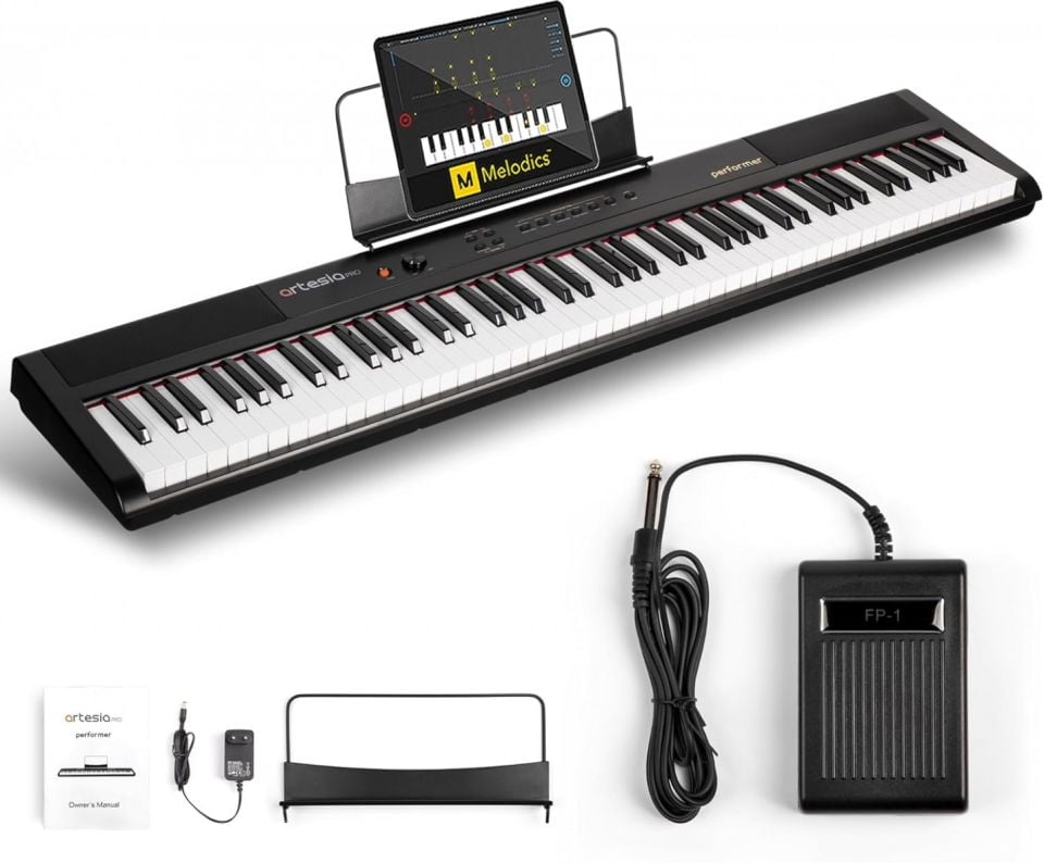 Artesia PERFORMER Taşınabilir Dijital Piyano STAND HEDİYE