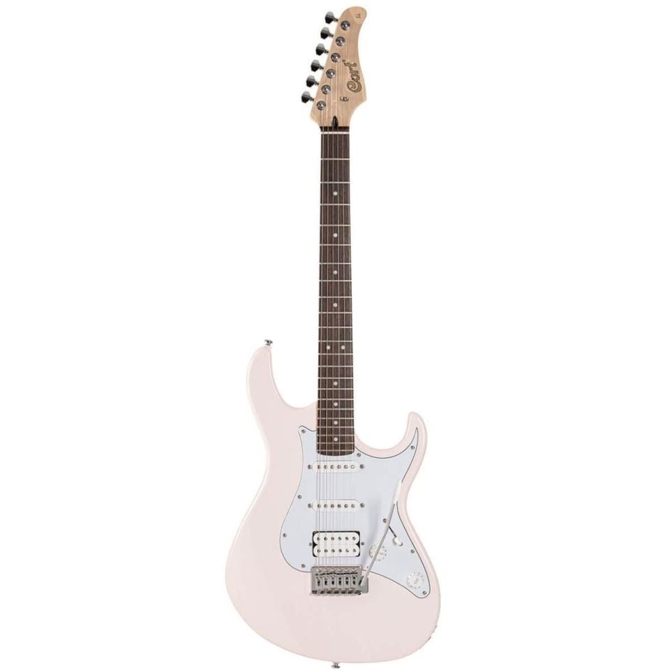 CORT G200PPK ELEKTRO GİTAR, PASTEL PEMBE, POWER SOUND (H-S-S)