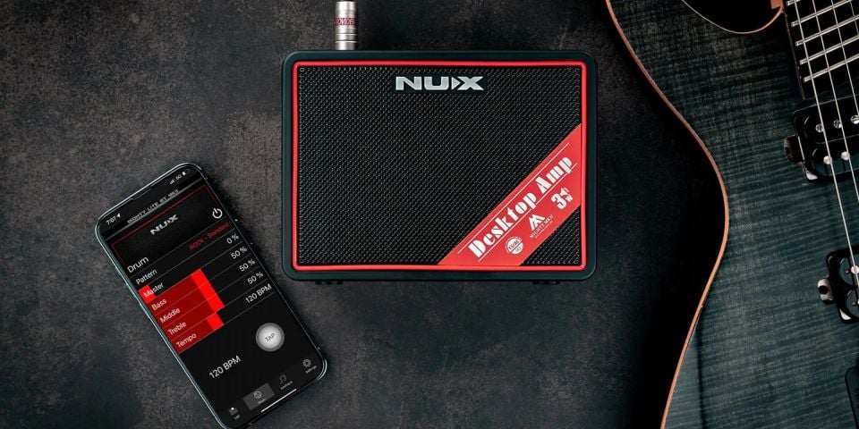 Nux Mighty Lite BT MKII Taşınabilir Elektro Gitar Amfisi