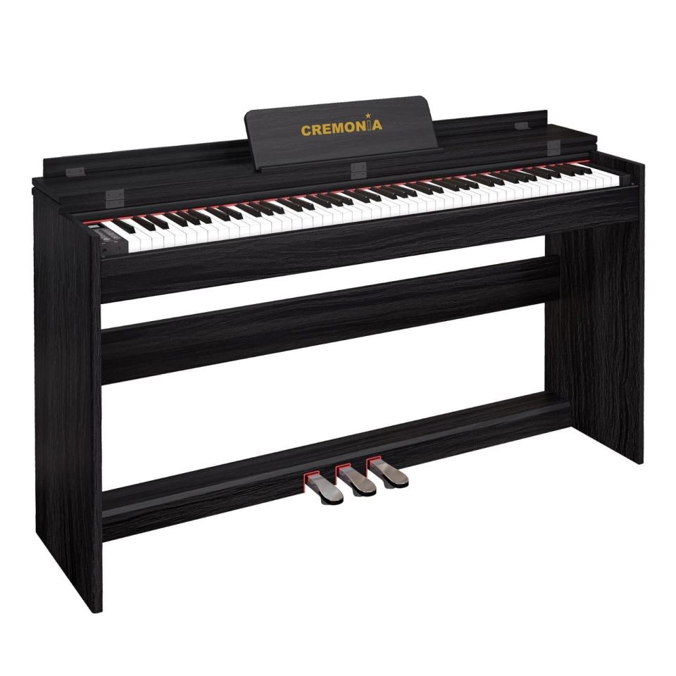 CREMONIA 58812 BK DİJİTAL PİYANO, SİYAH, 88 TUŞ