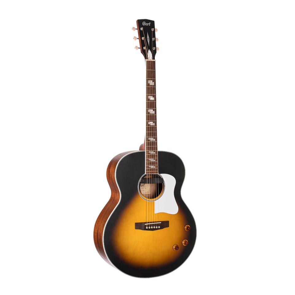 CORT CJ RETRO VSM ELEKTRO AKUSTİK GİTAR, ÇANTALI, VINTAGE SUNBURST MAT