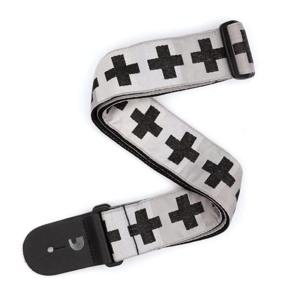 PLANETWAVES T20W1509 GİTAR ASKISI, DOKUMA, CHECKERED CROSSES