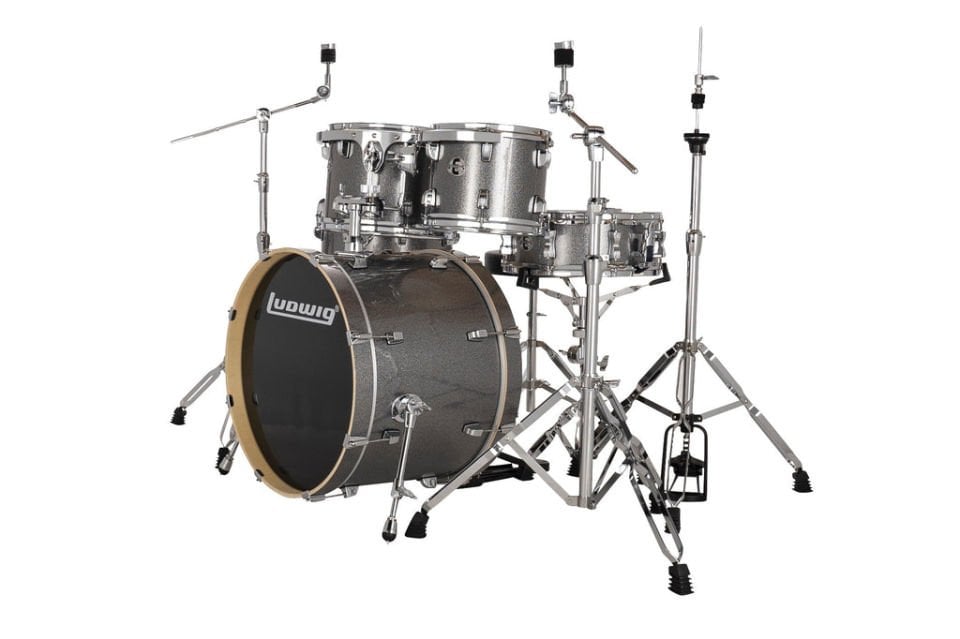 Ludwig Element Evolution LE520028 5 PC 20'' Platinum Sparkle Davul Seti