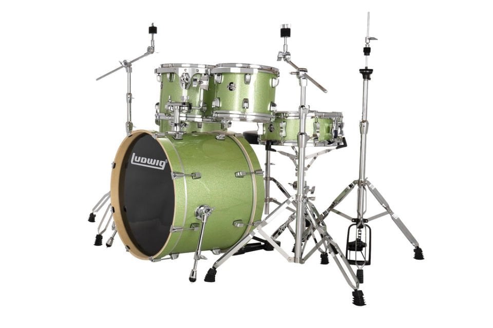 Ludwig  Element Evolution LE520018 5 PC 20'' Mint Sparkle Davul Seti