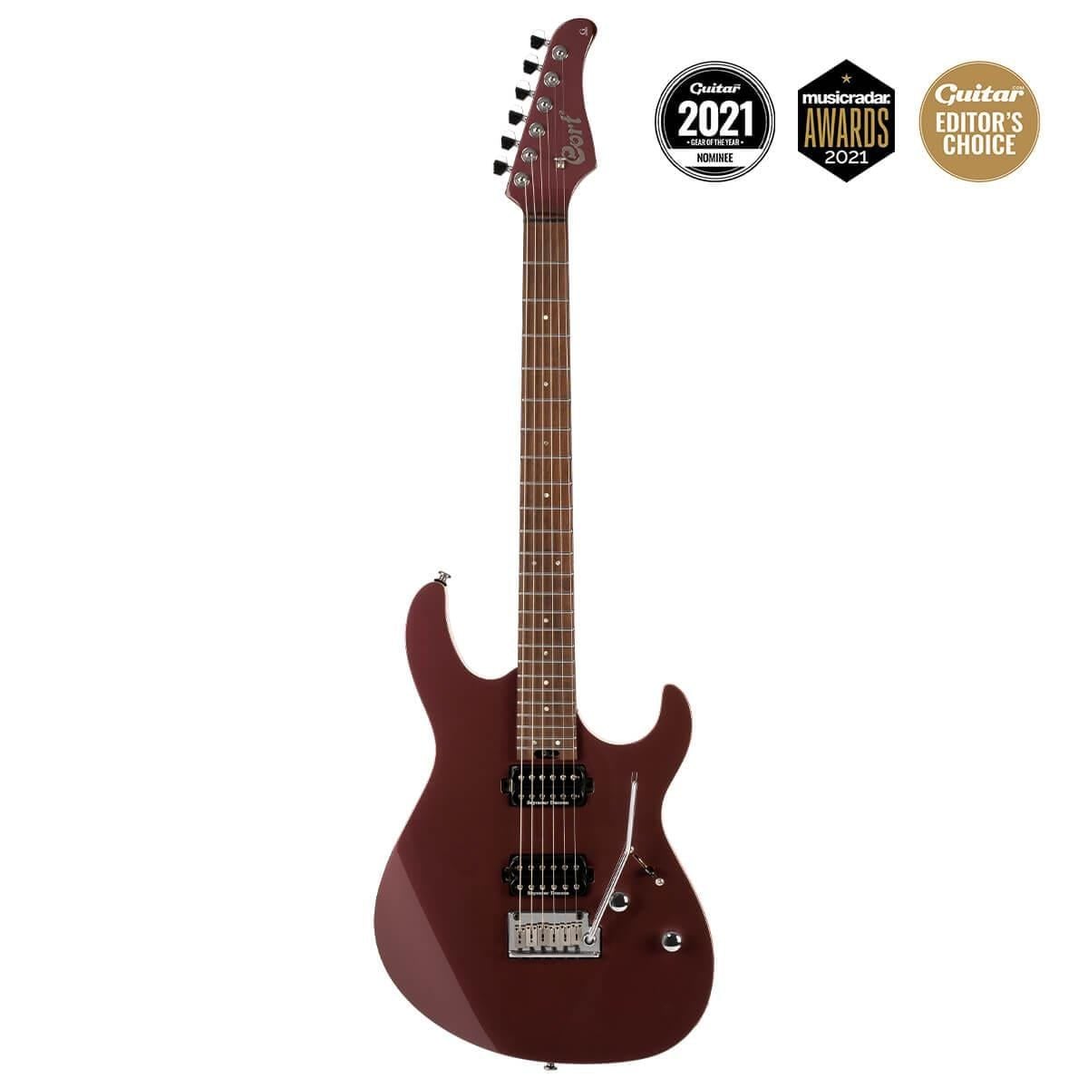 CORT G300PRO VVBW ELEKTRO GİTAR, BORDO, ÇANTALI