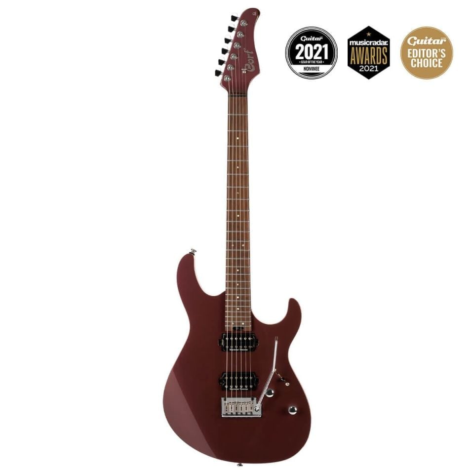 CORT G300PRO VVBW ELEKTRO GİTAR, BORDO, ÇANTALI