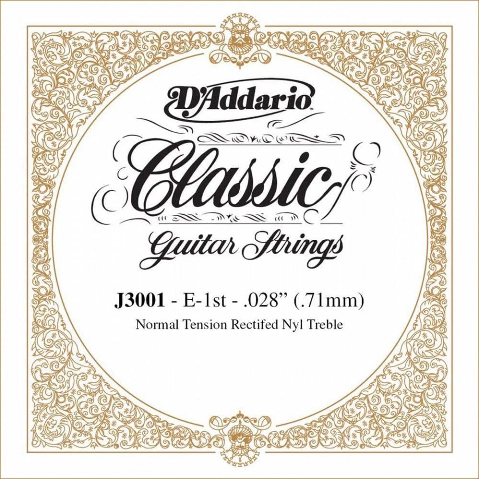 DADDARIO J3001 KLASİK TEK TEL, NAYLON, NORMAL